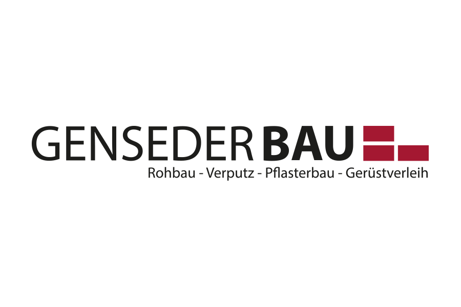 Logo für Genseder Bau, Bauunternehmen